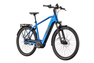 Das formschöne City E-Bike TANARO CX Sportivo Enviolo von trenoli hat einen modernen Diamant-Rahmen, einen Bosch Performance Line CX Motor und eine stufenlose Enviolo-Schaltung für nahtlose Gangwechsel.