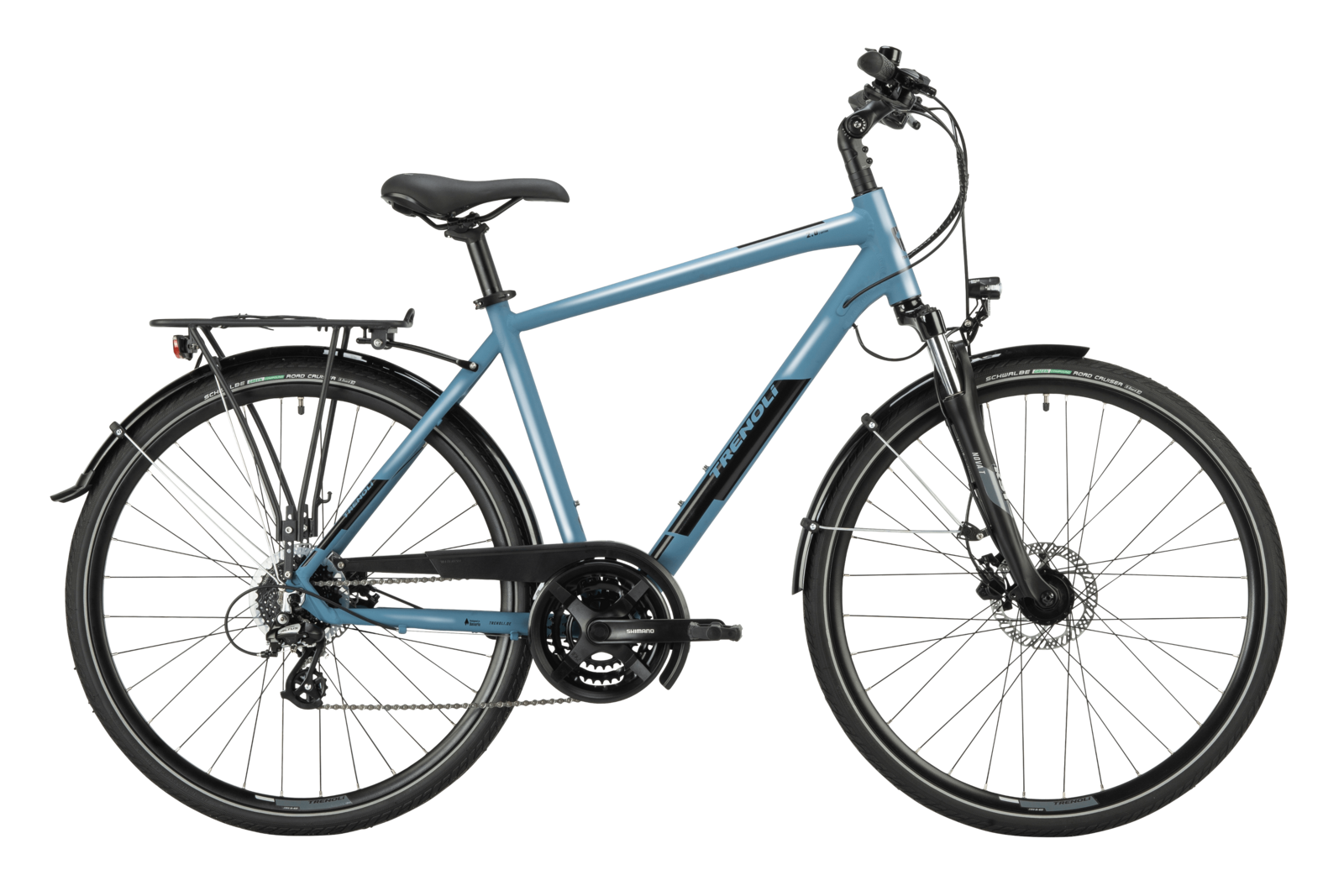 trenoli TAZIO 2.0 sportivo M in blue – glänzend | Trekking-Bike